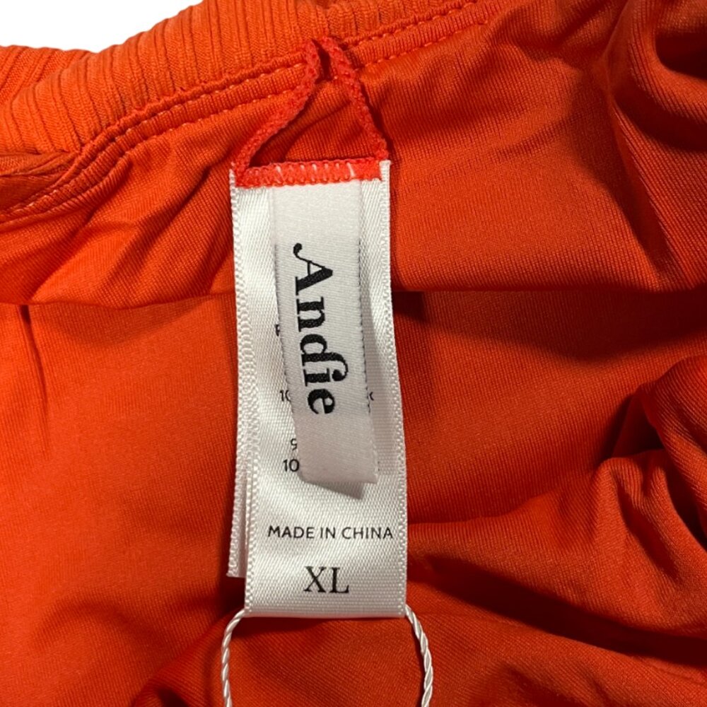 Andie Women's One Piece in Vibrant Orange - Picture 6 of 10